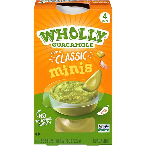 Wholly Guacamole Classic Minis Pack - 4-2 Oz.