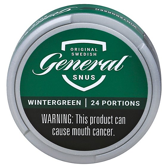General Snus Wintergreen - .85 Oz