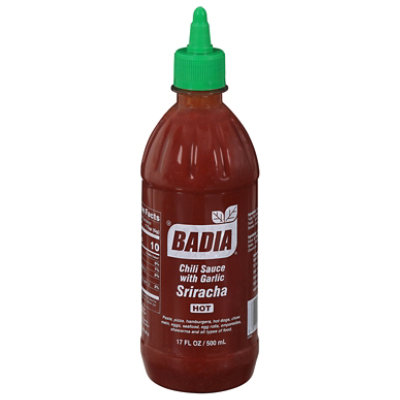 Badia Sauce Chili With Garlic Sriracha Picante Bottle - 17 Oz - Image 3