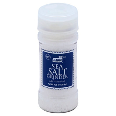 Badia Sea Salt Grinder - 4.25 Oz - Image 1