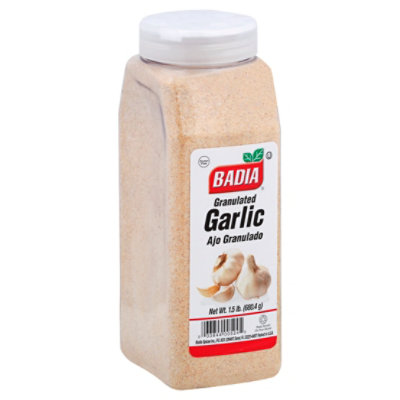 Badia Garlic Granulated - 1.5 Lb - Image 1