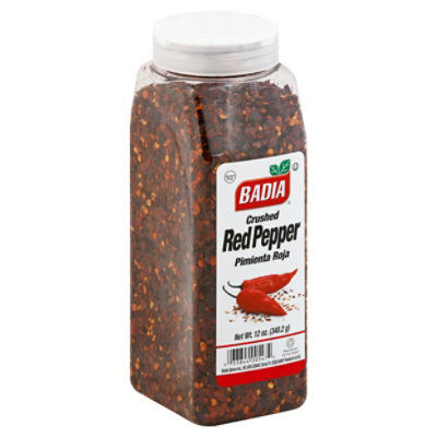 Badia Red Pepper Crushed - 12 Oz - Image 1