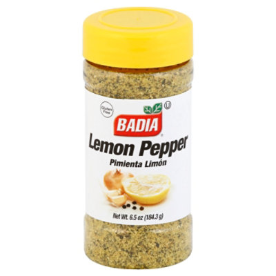 Badia Lemon Pepper - 6.5 Oz - Image 1