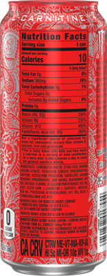 Monster Energy Ultra Red Sugar Free Energy Drink - 16 Fl. Oz. - Image 3