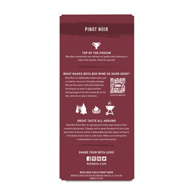 Bota Box Pinot Noir Red Wine - 3 Liter - Image 8