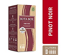 Bota Box Wine Pinot Noir - 3 Liter