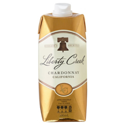 Liberty Creek Vineyards Chardonnay White Wine Tetra Pak - 500 Ml