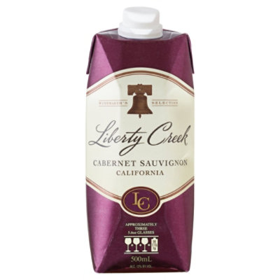 Liberty Creek Vineyards Cabernet Sauvignon Red Wine Tetra Pak - 500 Ml