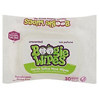 Boogie Wipes Saline Wipes Simply Unscented - 30 Count - Image 1