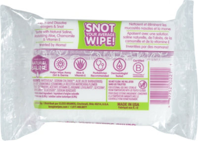 Boogie Wipes Saline Wipes Simply Unscented - 30 Count - Image 5