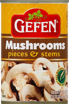 Gefen Pieces And Stems Canned Mushrooms - 13 Oz - Image 2