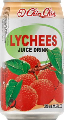 Chin Chin Lychee Juice Drink - 11.5 Fl. Oz. - Image 2