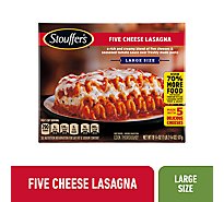 Stouffer's Large Size Cheese Lovers Lasagna Frozen Meal - 18.25 Oz