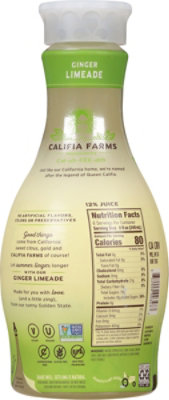 Califia Farms Ginger Limeade Juice Drink - 48 Fl. Oz. - Image 6