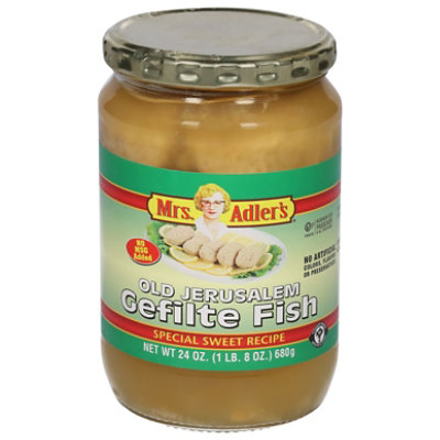 Mrs. Adlers Old Jerusalem Gefilte Fish - 24 Oz - Image 3