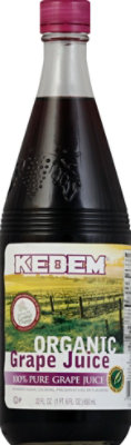 Kedem Grape Juice Organic - 22 Fl. Oz. - Image 2