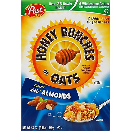 Honey Bunches of Oats Cereal With Crispy Almonds - 48 Oz - Image 2