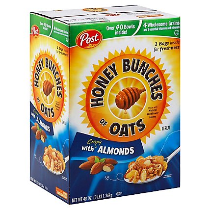 Honey Bunches of Oats Cereal With Crispy Almonds - 48 Oz - Image 1