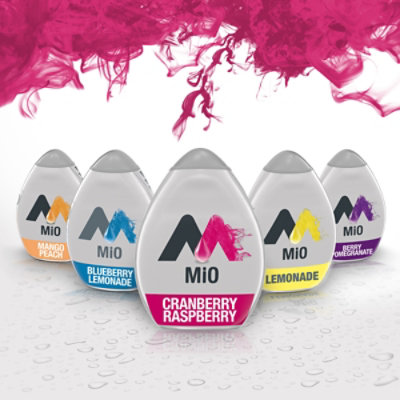 MiO Cranberry Raspberry Naturally Flavored Liquid Water Enhancer Bottle - 1.62 Fl. Oz. - Image 9