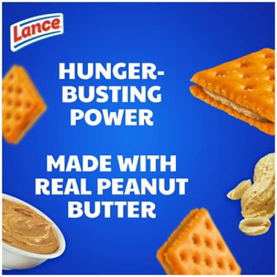 Lance ToastChee Peanut Butter Sandwich Crackers - 8 Ct - 1.52 Oz - Image 2