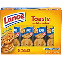 Lance Toasty Crackers Peanut Butter 8 Count - 12.1 Oz - Image 2