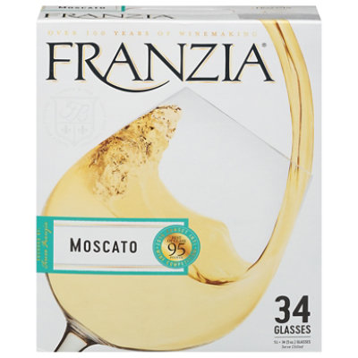 Franzia Moscato White Wine - 5 Liters - Image 3