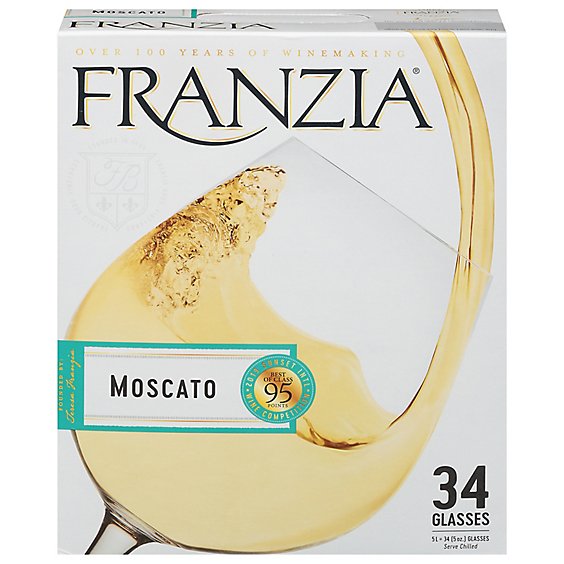 Franzia Moscato White Wine - 5 Liters