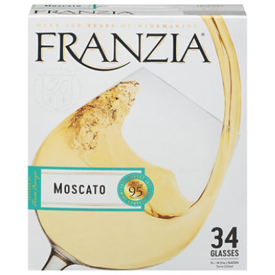 Franzia Moscato White Wine - 5 Liter