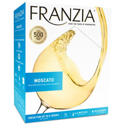 Franzia Moscato White Wine - 5 Liter
