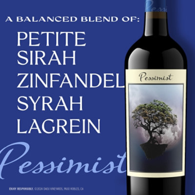 DAOU Pessimist 2021 Red Blend Wine - 750 Ml - Image 4