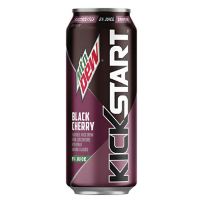 Mtn Dew Soda Kickstart Energizing Black Cherry - 16 Fl. Oz. - Image 3