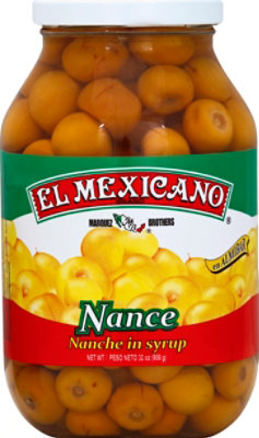 El Mexicano Nance en Almibar - 32 Oz - Image 2