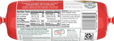 Jennie-O Turkey Store Breakfast Sausage Roll Hot - 16 Oz - Image 6