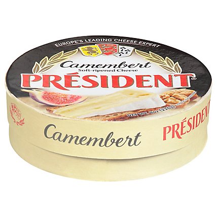 President Camembert Round - 8 Oz - Image 1
