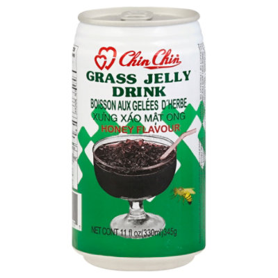 Chin Chin Grass Jelly Drink Honey Flavour - 11 Fl. Oz.