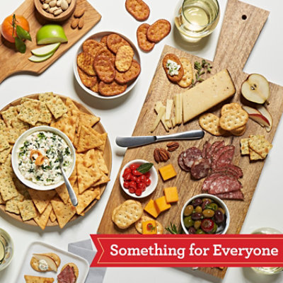 Town House FlipSides Oven Baked Crackers Original Lunch Snacks - 9.2 Oz - Image 6