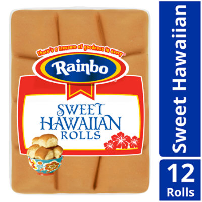 Rainbo Sweet Hawaiian Rolls - 15 Oz