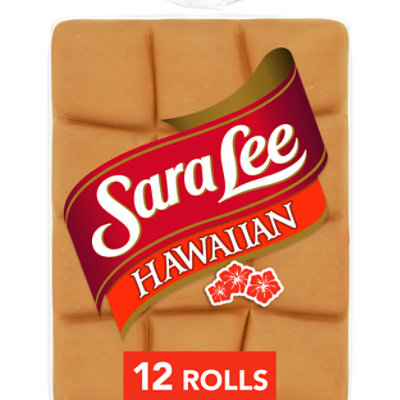 Sara Lee Sandwich Buns, Sweet Hawaiian - FRESH by Brookshire's