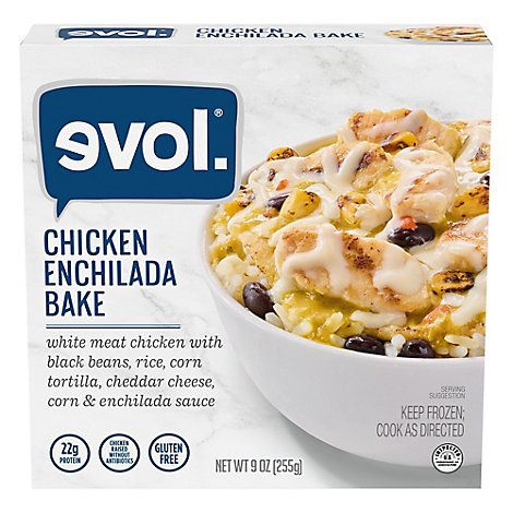 Evol Bowls Gluten Free Chicken Enchilada - 9 Oz