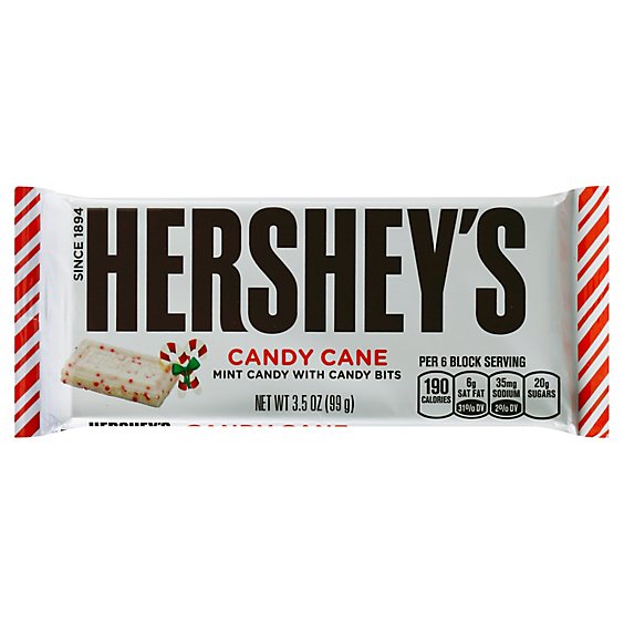 C Hersheys Candy Cane Bar - 3.5 Oz