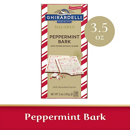 Ghirardelli Peppermint Bark Bar - 3.5 Oz - Image 1