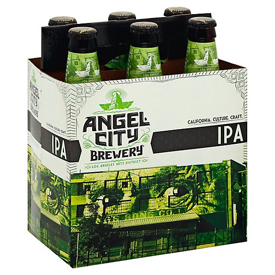 Angel City Beer IPA Bottles - 6-12 Fl. Oz.