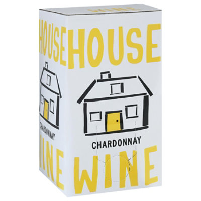 House Wine Chardonnay Wine - 3 Liter