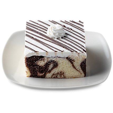 Bakery Cake Slice Marble - Each (960 Cal) - Image 1