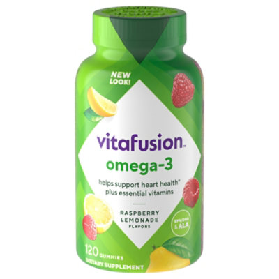Vitafusion Omega 3 Gummies - 120 Count - Image 1