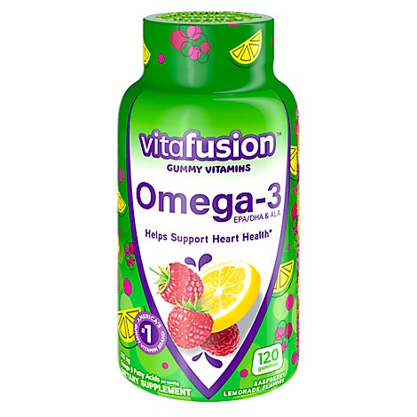 VitaFusion Vitamins Gummy Omega 3 - 120 Count
