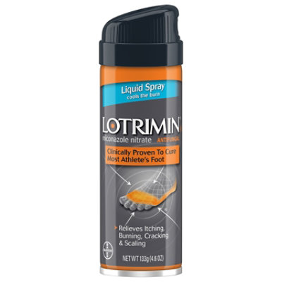 Lotrimin Af Athlete Liquid Foot Spray - 4.6 Oz