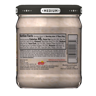 TOSTITOS Dip Queso Blanco Medium - 15 Oz - Image 5