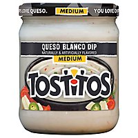 TOSTITOS Dip Queso Blanco Medium - 15 Oz - Image 1
