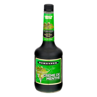 DeKuyper Cream De Menthe Green 60 Proof - 750 Ml - Image 2